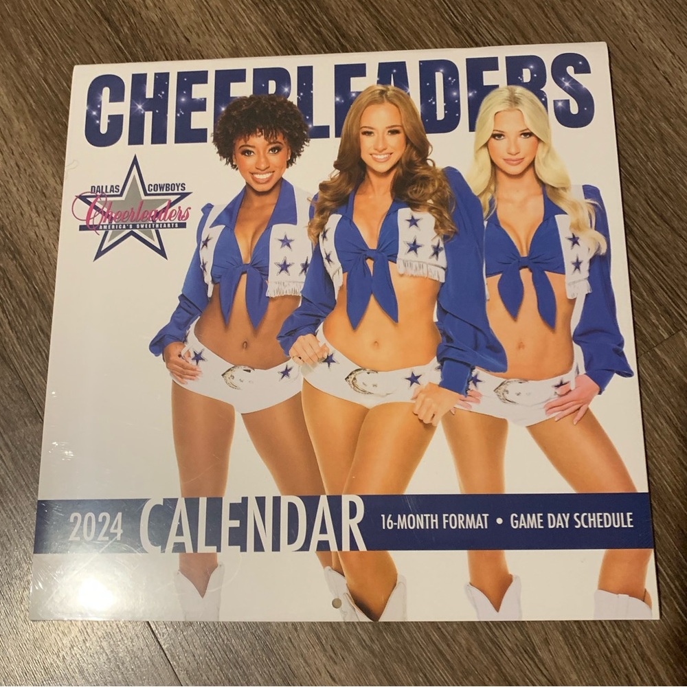 Dallas Cowboys 12" x 12" Cheerleaders 16-Month Wall Calendar